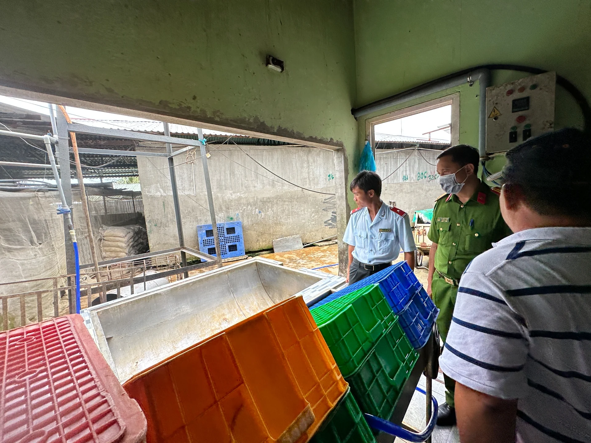 lò mổ gia công cho Công ty cổ phần Chăn nuôi C.P. Việt Nam