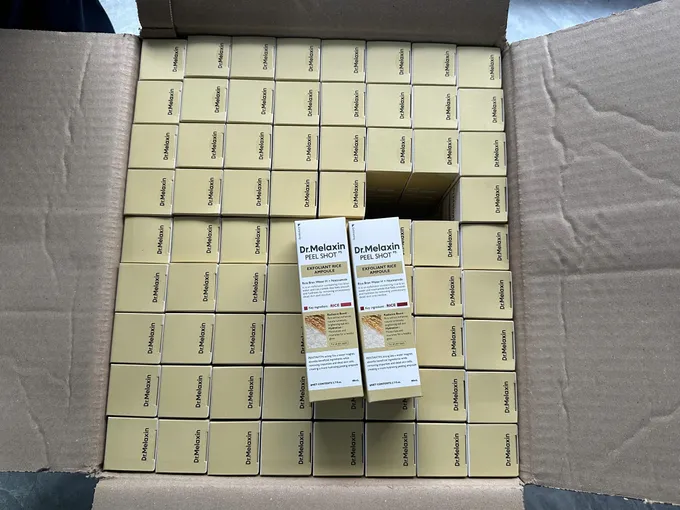  Mỹ phẩm nhãn Dr.Melaxin không rõ xuất xứ bị phát hiện tại Công ty TNHH Dược mỹ phẩm Ngân Korea