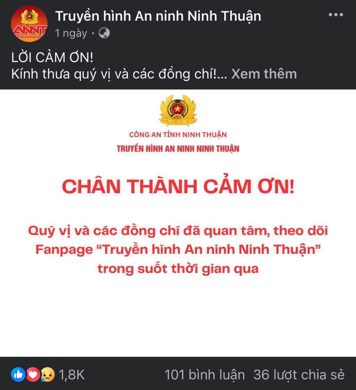 các cơ quan truyền thông địa phương cũng đồng loạt phát sóng những bản tin chia tay, cảm ơn và tri ân khán giả. 
