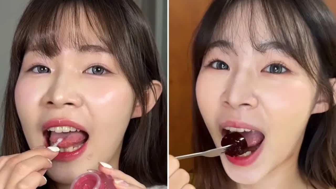 Việc ăn thử mỹ phẩm vốn chứa nhiều hóa chất công nghiệp.