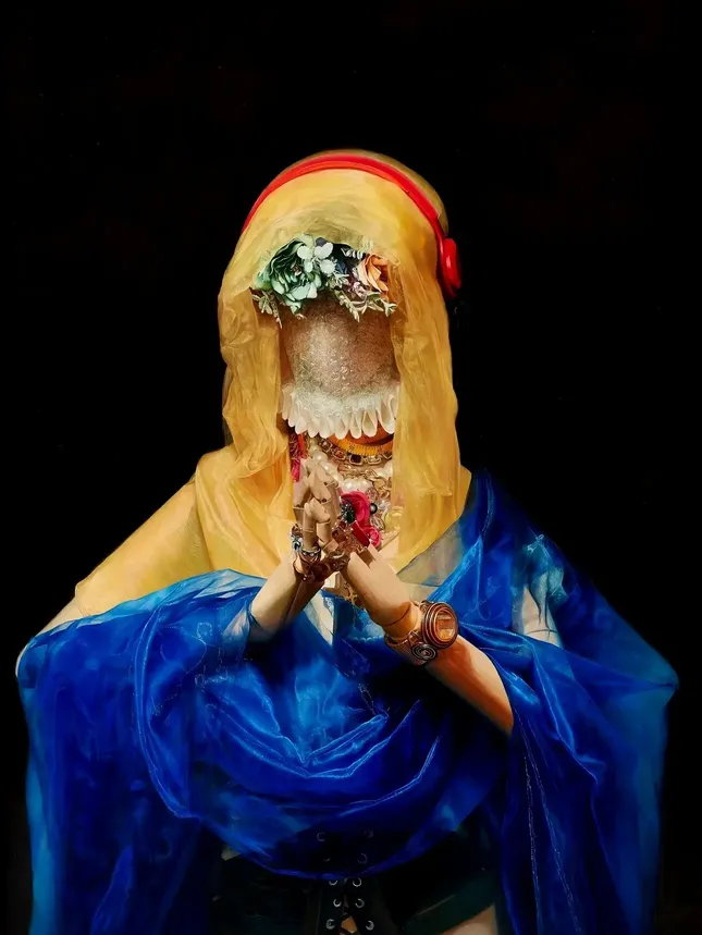 tác phẩm mang tên Cầu Nguyện âm thầm khuấy động cộng đồng mạng Trung Quốc. 