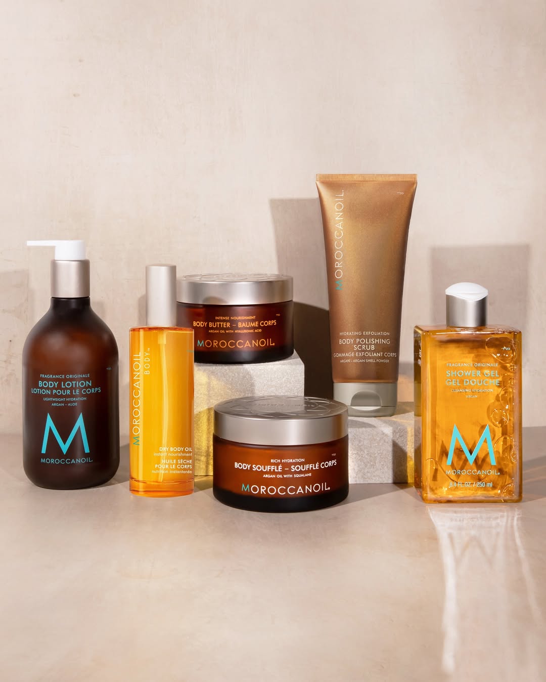 Mỗi dòng sản phẩm Moroccanoil Body là một cá tính riêng, được "kể" bằng mùi hương: