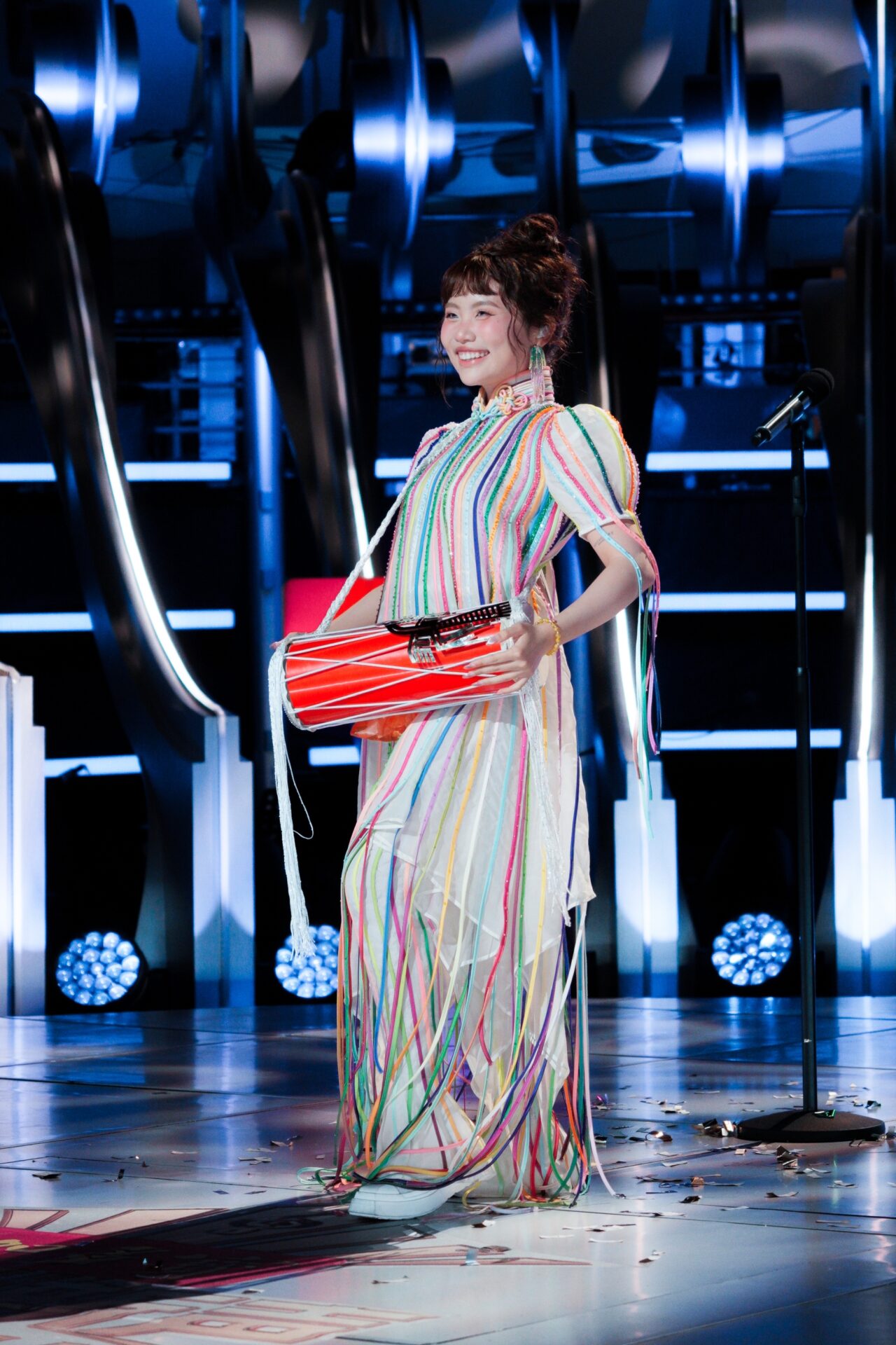 Phương Mỹ Chi nhận thất bại với tỷ số phiếu bầu 3–20 nghiêng về đại diện Trung Quốc .