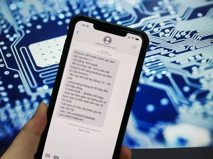 Các đối tượng mạng sử dụng phần mềm Google AppSheet để gửi hàng loạt email lừa đảo. (Ảnh minh hoạ/Nguồn: Báo Chính Phủ)