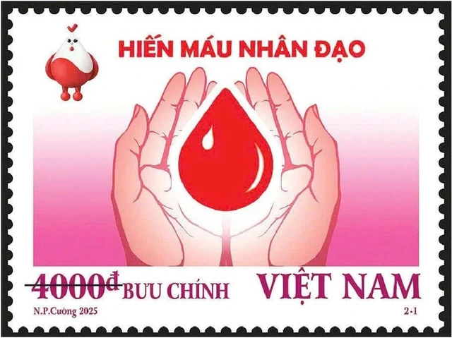 Khi con tem không chỉ gửi thư mà còn gửi gắm lòng nhân ái