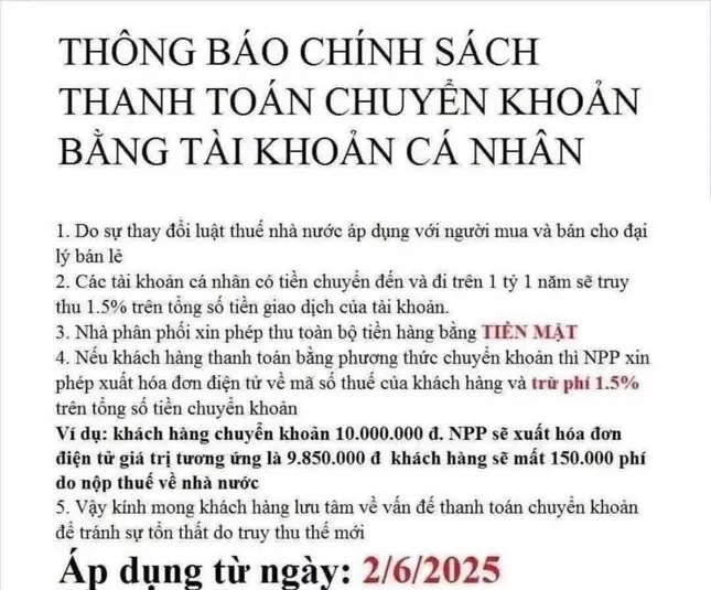 Ba “không” mới đang lan dần trong cộng đồng tiểu thương, chủ shop nhỏ lẻ. 