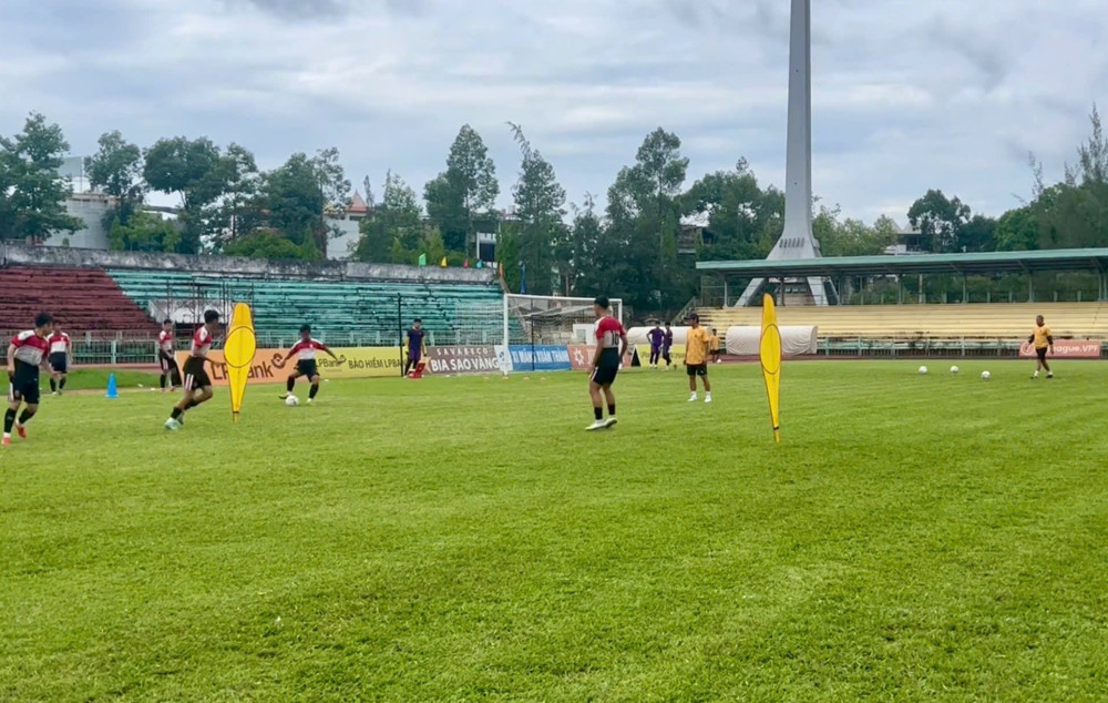 Câu lạc bộ Long An chuẩn bị cho vòng 21 - Giải hạng Nhất Quốc gia 2024/2025