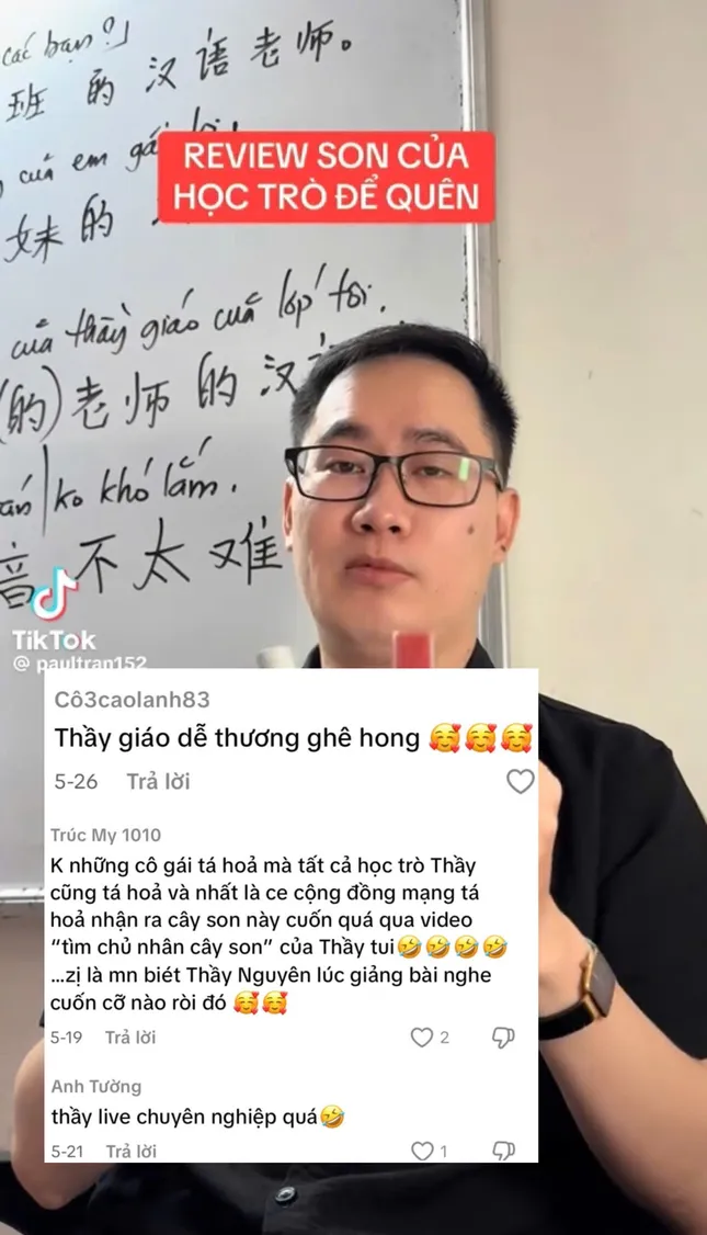 Cộng đồng mạng “ngỡ ngàng” trước phong cách dạy học không khuôn mẫu