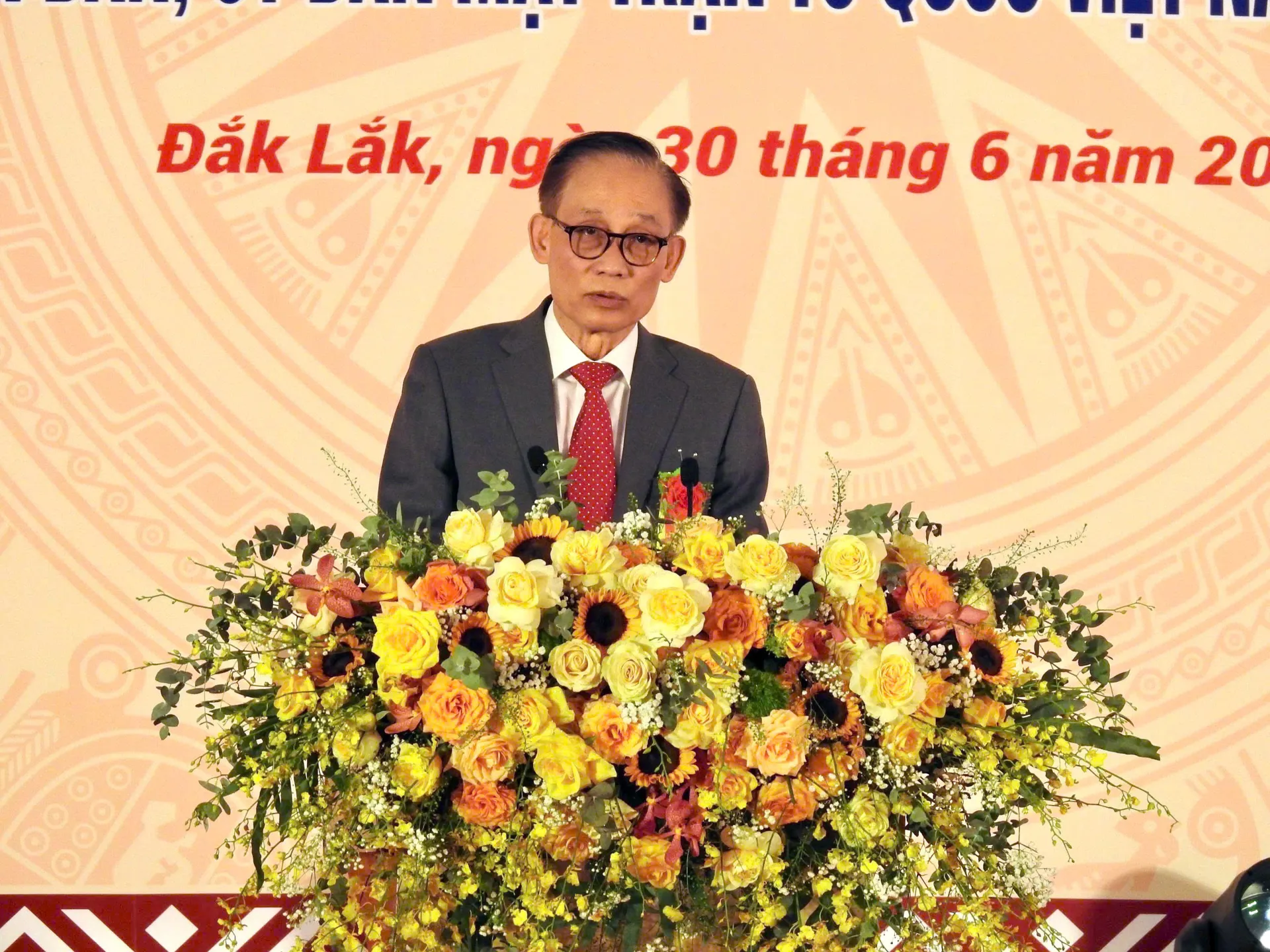 Bí thư Trung ương Đảng, Chánh Văn phòng Trung ương Đảng Lê Hoài Trung phát biểu chỉ đạotại buổi lễ.