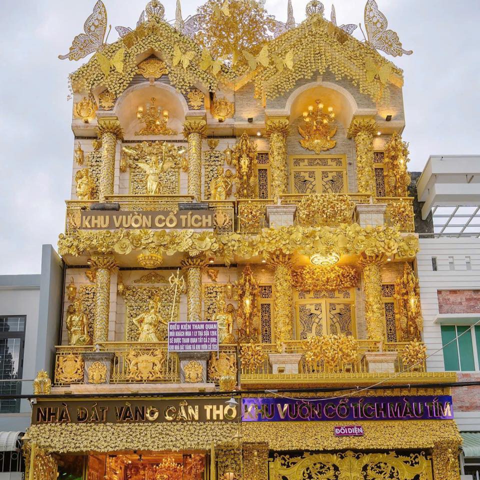 Từng chi tiết đều “vàng thật giá thật”