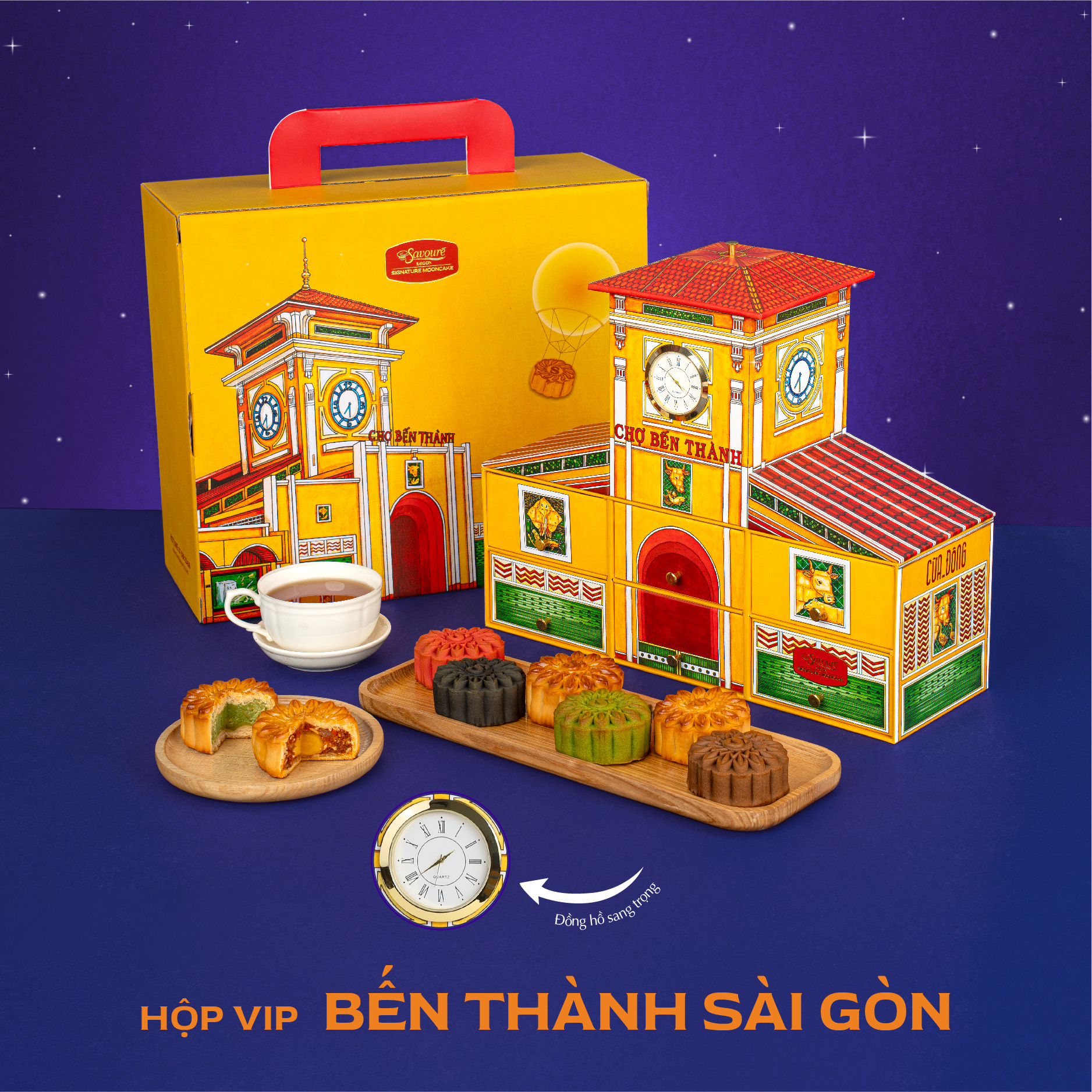  Savouré Bakery công bố bộ sưu tập bánh Trung thu 2025