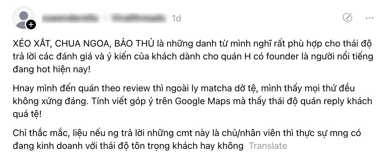Từ một bài đăng nhẹ nhàng đến cơn sóng drama cực mạnh