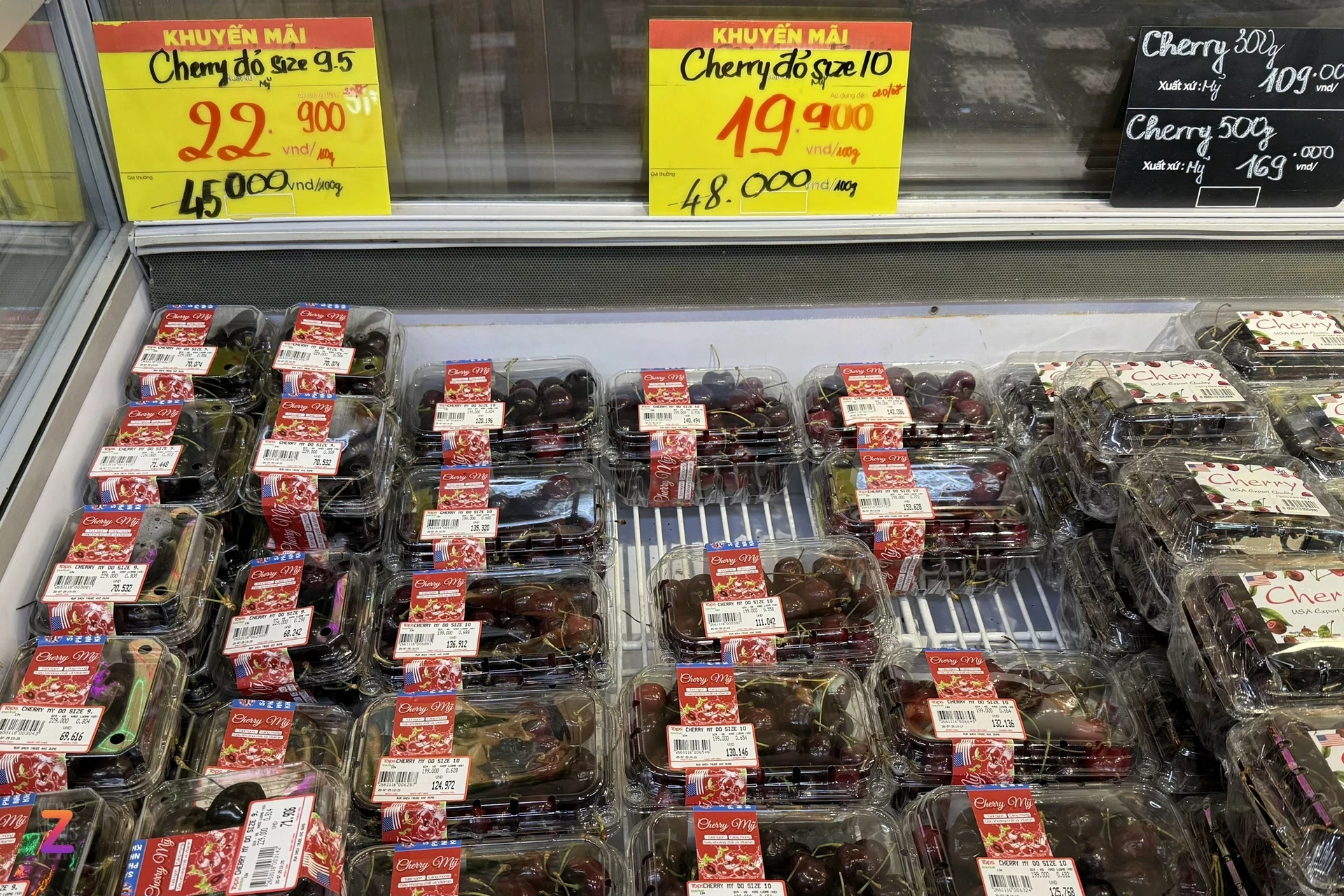 nguồn cherry Mỹ dồn về các thị trường nhỏ hơn, trong đó có Việt Nam.