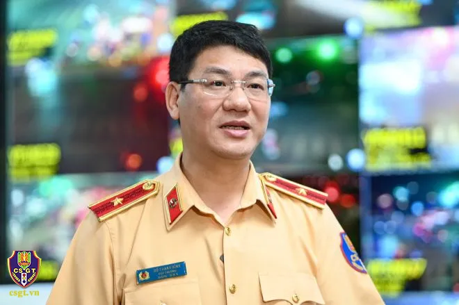 Thiếu tướng Đỗ Thanh Bình, Cục trưởng Cục CSGT, Bộ Công an. Ảnh CA