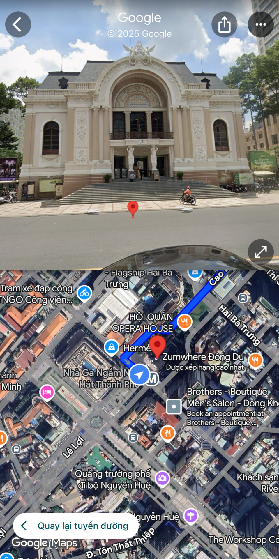 Street View không chỉ giúp xác định chính xác vị trí mà còn trở thành công cụ hỗ trợ đa chức năng
