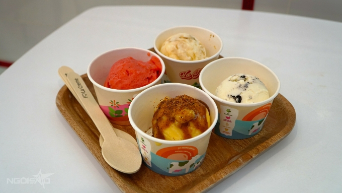  sự sáng tạo độc đáo mang hương vị Việt vào từng viên kem.