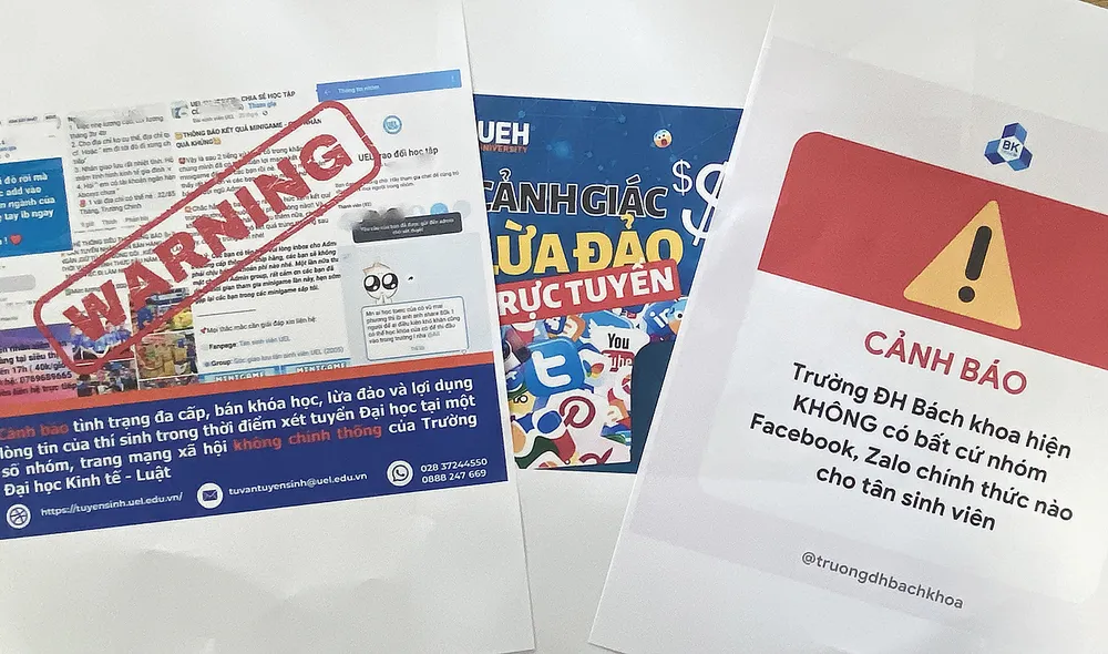 Cảnh báo khẩn từ các trường học.