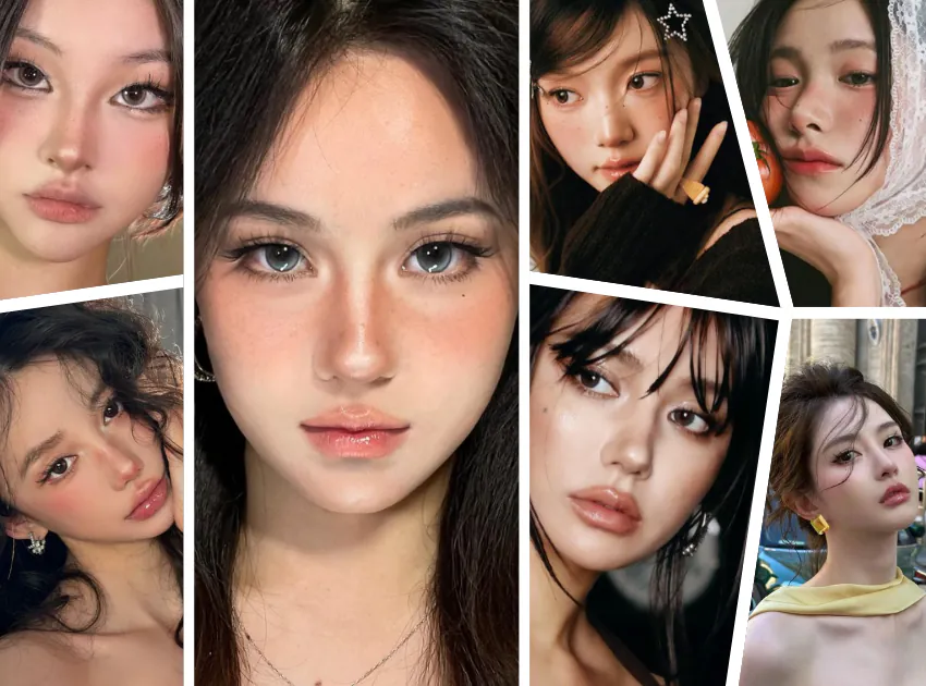 Camera thì “xịn”, filter thì đỉnh, makeup Douyin thì lung linh như búp bê.