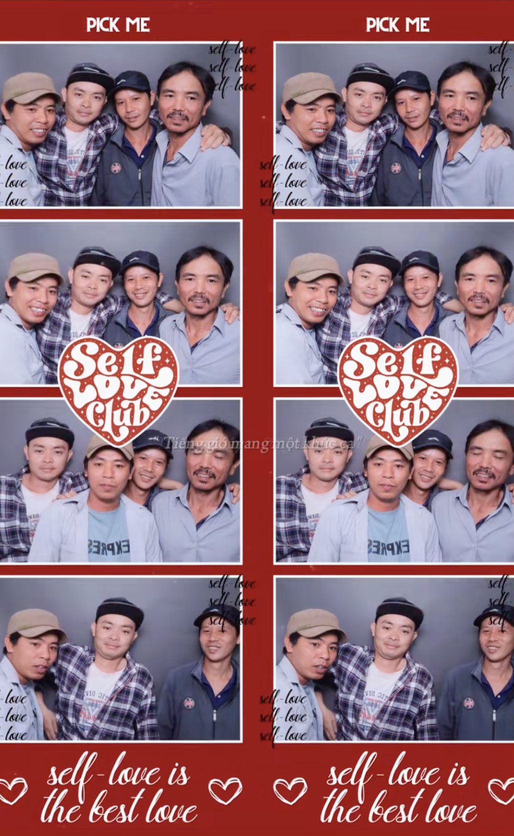 Netizen đặt tên ngay: “F4 Vườn Sao Băng – bản công trường”.