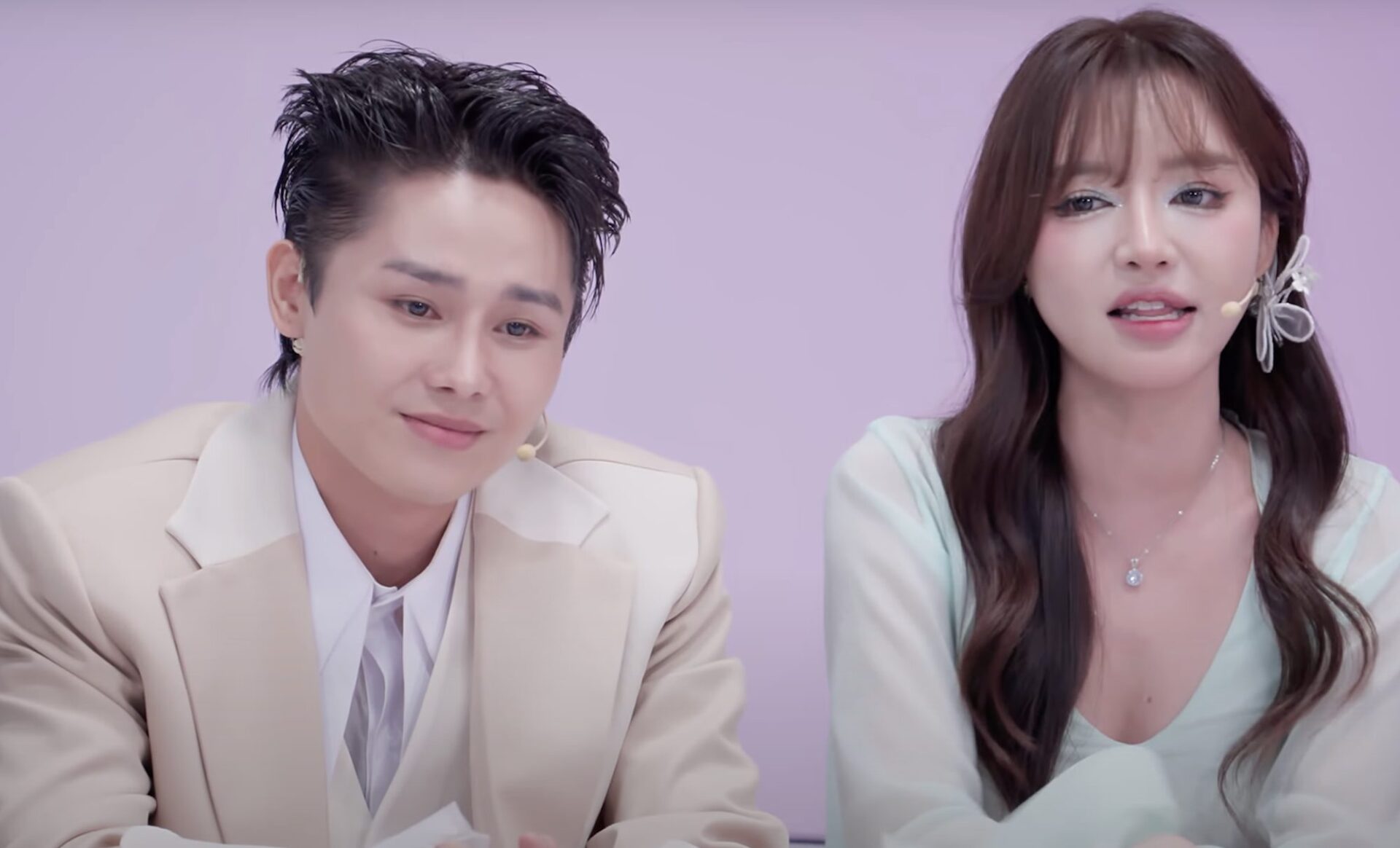 Màn “đẩy thuyền” công khai trên sóng truyền hình.