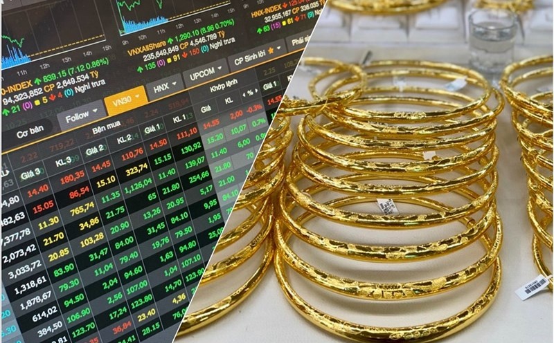  Có nên bán vàng để đầu tư chứng khoán lúc này?