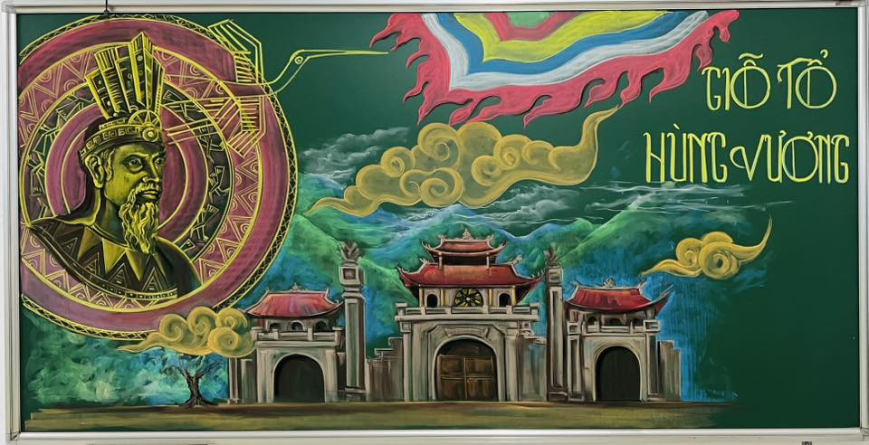 . Những bức vẽ không chỉ mang giá trị thẩm mỹ mà còn là cầu nối giúp học sinh cảm nhận lịch sử bằng một cách gần gũi và sống động.