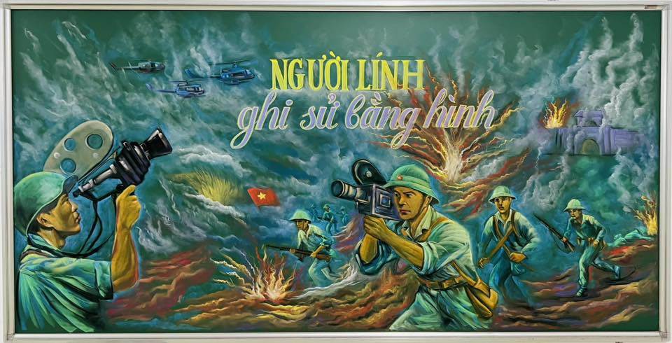  Thầy giáo Nghệ An tái hiện lịch sử dân tộc qua những bức tranh phấn độc đáo