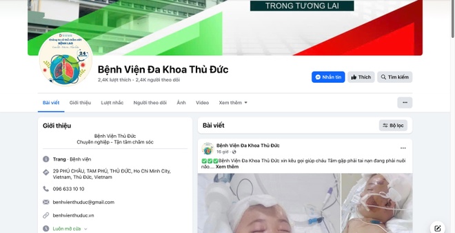 Bệnh viện khẳng định không hề có bệnh nhân nào như mô tả.