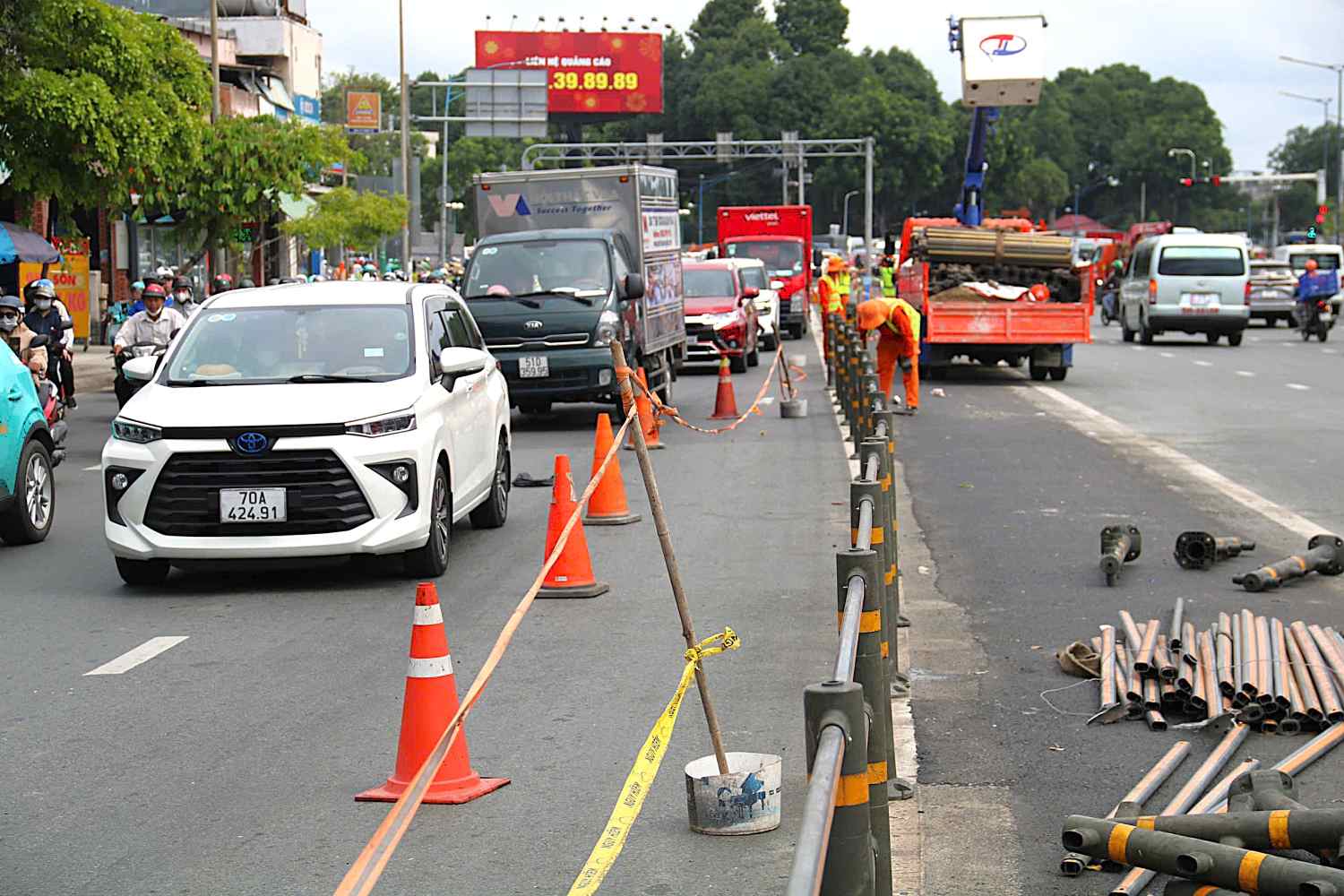  Ôtô sắp được phép rẽ trái vào ga T3 Tân Sơn Nhất từ đường Cộng Hòa