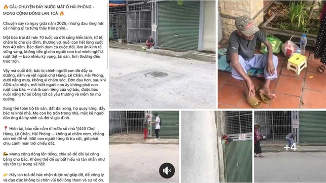 Câu chuyện kèm hình ảnh nhanh chóng thu hút hàng nghìn lượt chia sẻ, bình luận, bày tỏ bức xúc và thương cảm.