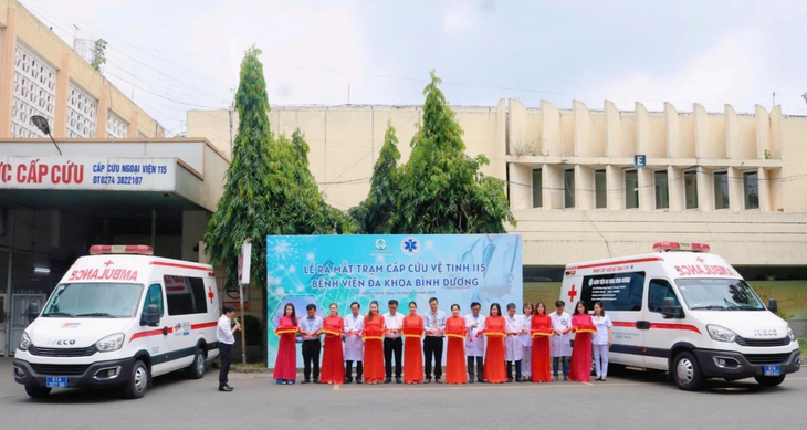  Thêm hai trạm cấp cứu vệ tinh 115, nâng cao năng lực y tế ngoại viện