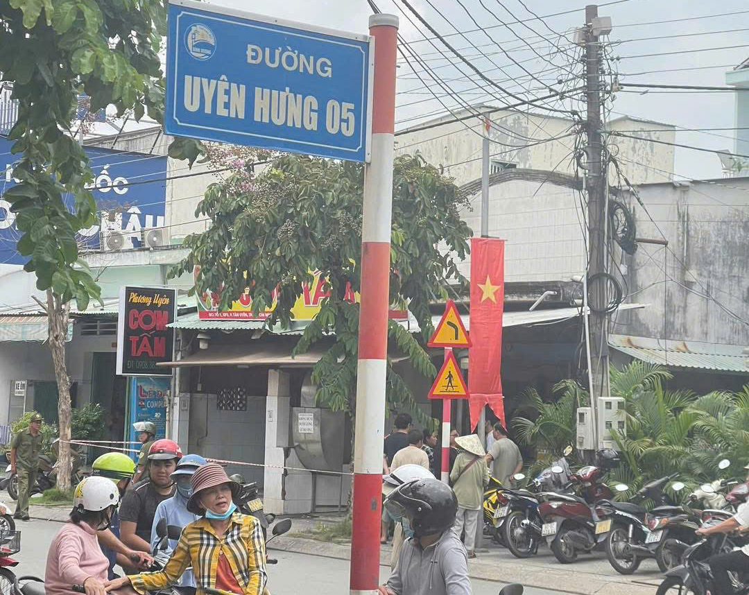 Căn nhà nơi xảy ra án mạng