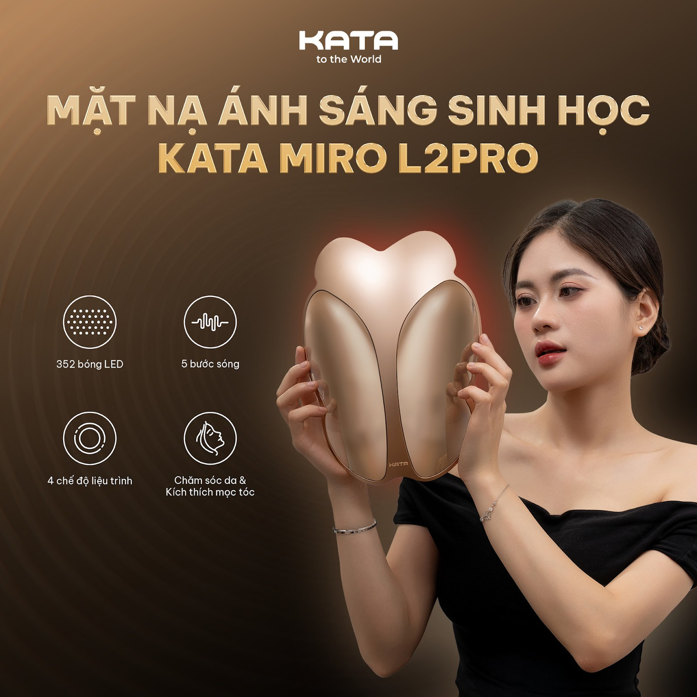  Không cần spa, KATA Miro L2Pro vẫn cho da căng bóng chuẩn chuyên gia