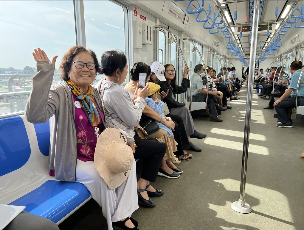 tuyến metro Bến Thành – Suối Tiên sẽ được miễn phí toàn bộ giá vé trong ngày 2/9