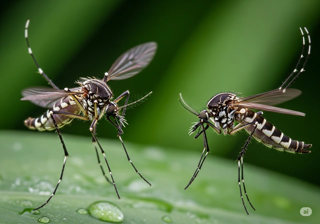 Virus chikungunya lây truyền sang người qua vết đốt của muỗi cái bị nhiễm bệnh