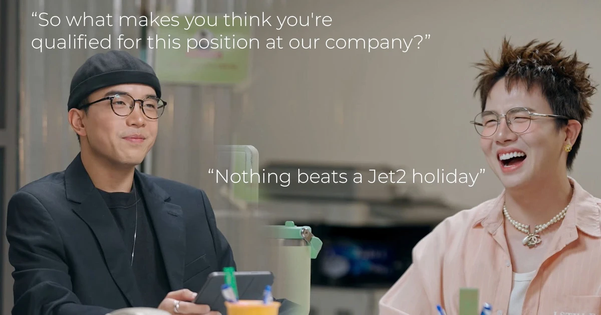 Điều này khiến “giám đốc” An Trương bất ngờ đến mức “xịt keo” tại chỗ, còn khán giả thì vừa ngơ ngác vừa bật cười.