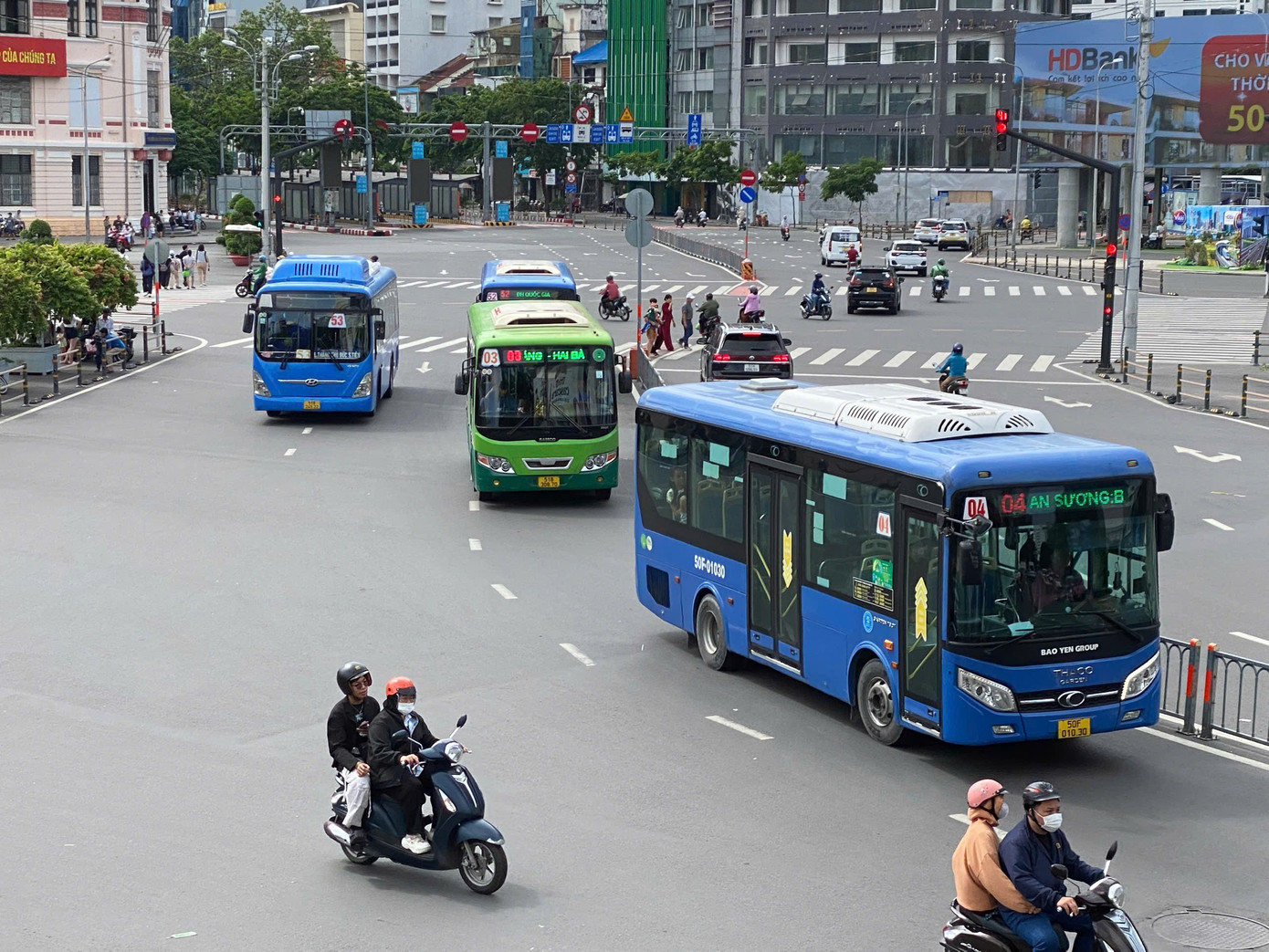 Đề án kiến nghị mở mới 72 tuyến xe buýt với 1.108 xe trong giai đoạn 2025-2030. Ảnh minh họa: Hữu Huy