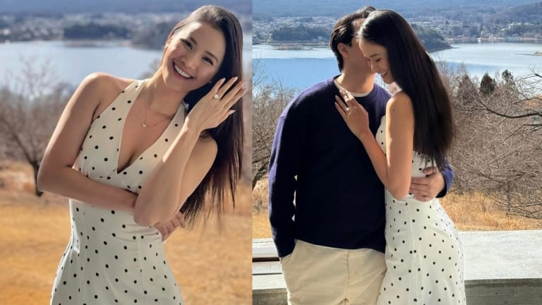 Màn cầu hôn trên núi Phú Sĩ