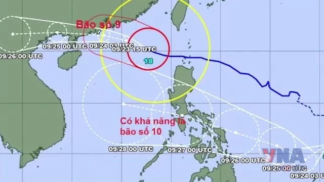  Bão Bualoi tiến vào Biển Đông, cảnh báo mưa lớn và nguy cơ lũ quét