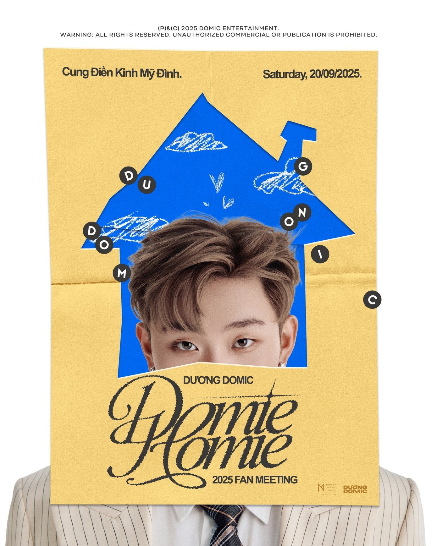  Dương Domic công bố ngày mở bán vé fan meeting, fan thích thú với “ẩn ý con số 9”