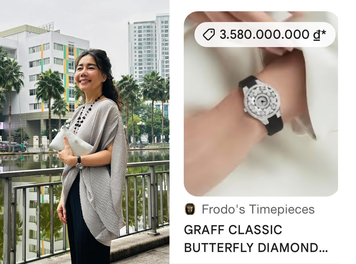  Người mẹ hot nhất vụ “tổng tài” gây sốt với chiếc đồng hồ kim cương gần 4 tỷ đồng