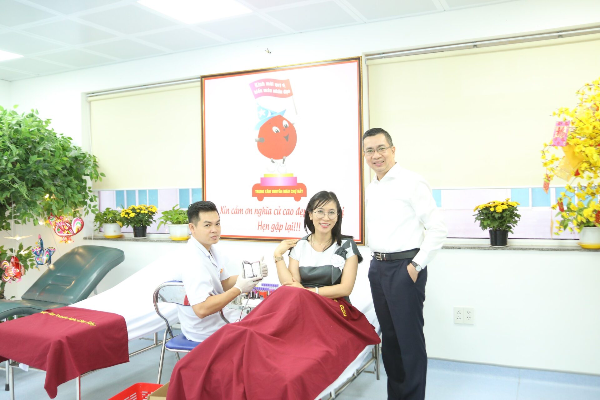  Điểm hiến máu cố định tại Bệnh viện Chợ Rẫy chính thức đi vào hoạt động