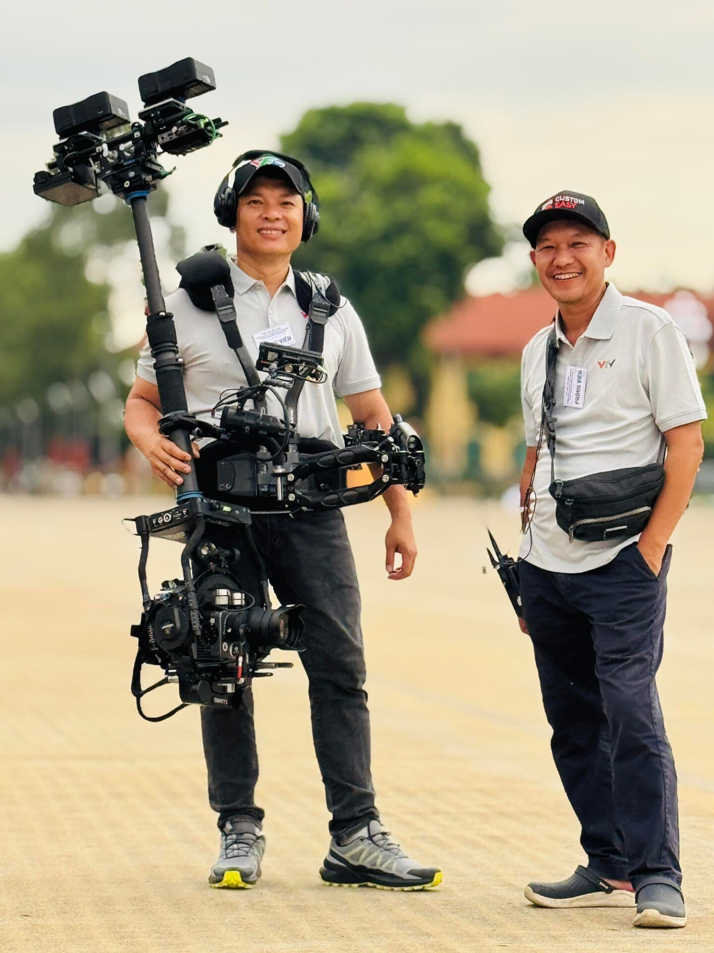 toàn bộ ekip ghi hình, truyền hình trực tiếp của Đại lễ đều do Đài Truyền hình Việt Nam (VTV) và Hãng phim Truyền hình Việt Nam (VFC) phụ trách.