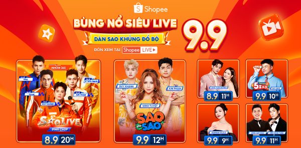  Shopee 9.9: Bùng nổ deal “chạm đáy”, dàn sao khuấy đảo mùa mua sắm cuối năm