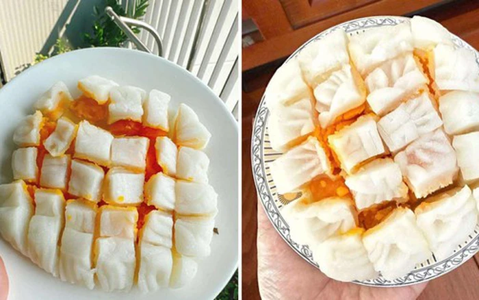 mạng xã hội đã xôn xao vì một loại bánh dẻo nhân sen trứng muối nặng 400g