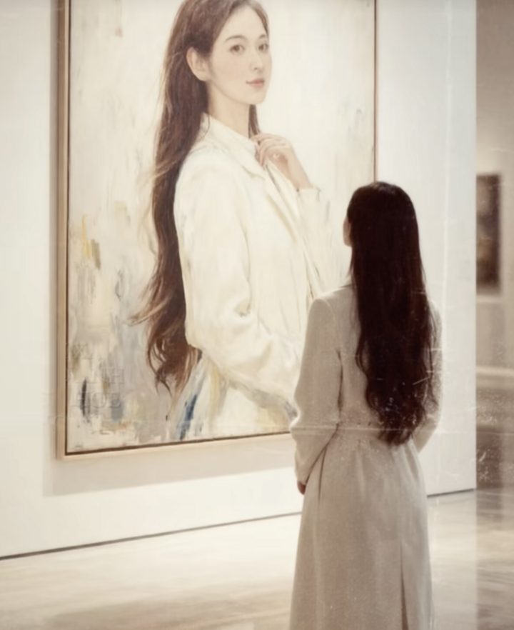 giới trẻ vẫn có thể trở thành “tác phẩm nghệ thuật sống” chỉ với một bức ảnh và vài thao tác trên công cụ AI.