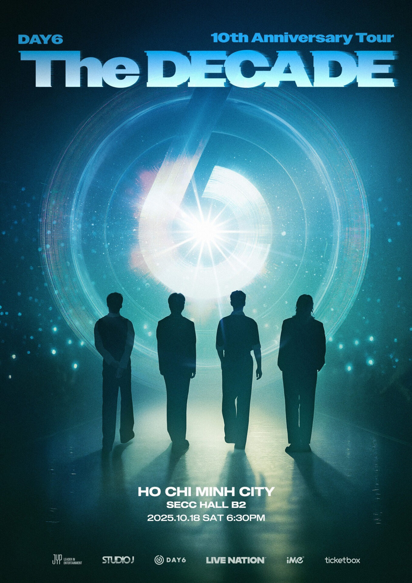  10 năm debut, DAY6 lần đầu mang tour “The DECADE” tới TP.HCM