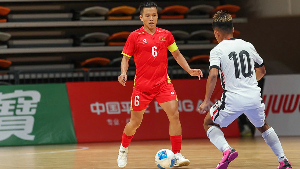  Tuyển futsal Việt Nam toàn thắng, chính thức vào vòng chung kết châu Á 2026