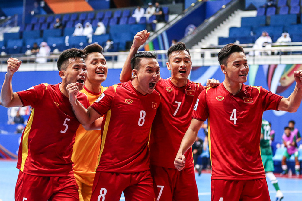 Khép lại vòng loại bảng E giải Futsal châu Á 2026, đội tuyển futsal Việt Nam vượt qua Lebanon với tỷ số 4-0