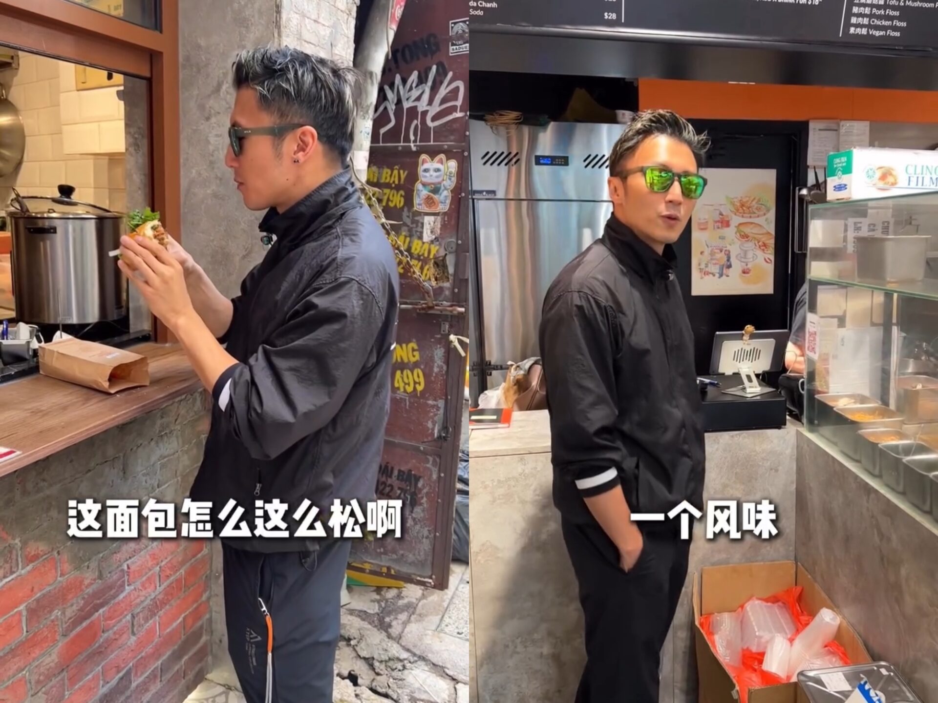 “Sandwich Việt Nam” chinh phục tài tử xứ Cảng Thơm.